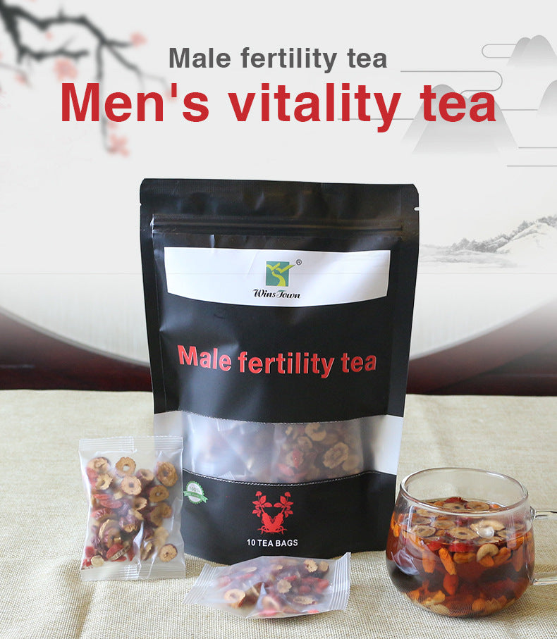 Male Fertility Tea | Herbal Tea for Azoospermia, Low Sperm Count, and Men’s Reproductive Health