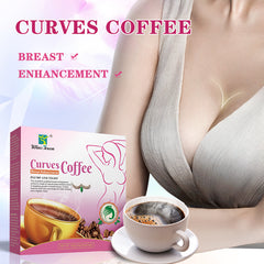 Curves Coffee for Breast Enhancement | Instant Coffee for Fuller Breasts and Tighter Chest