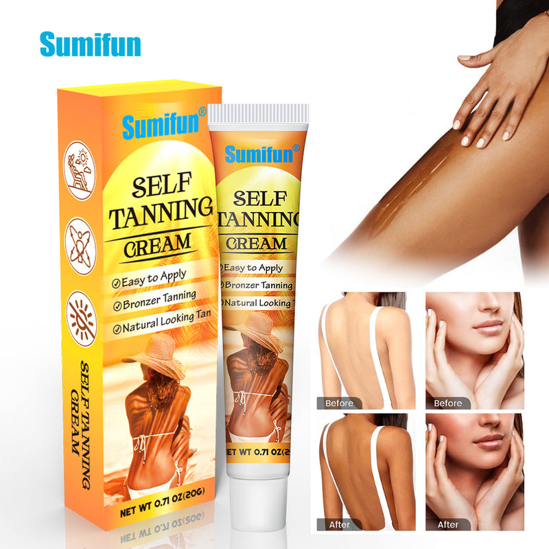 Self-Tanning Cream | Bronzer Tanning and Odor-Free Cream