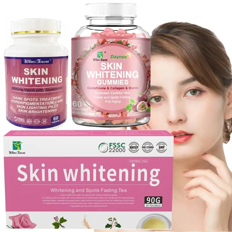 3-in-1 Skin Whitening and Anti-aging Bundle