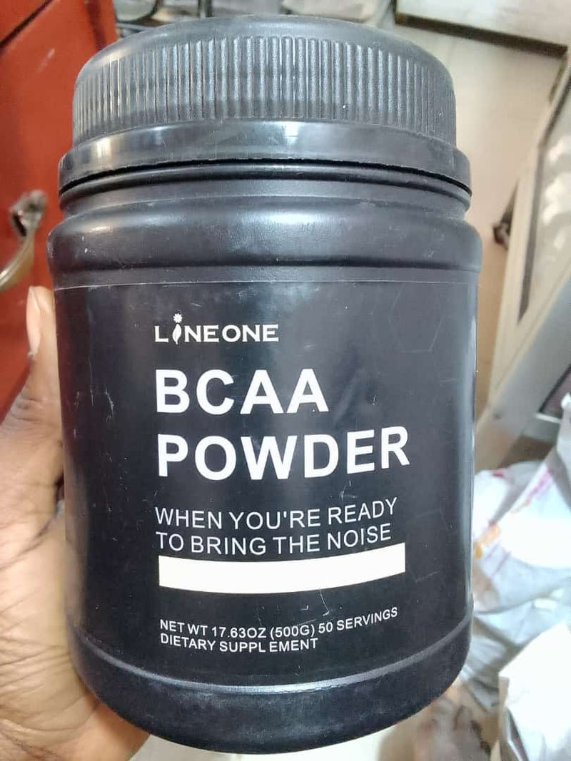 BCAA Powder for Pre-Workout (500g size, 5000mg BCAA, 50 servings) | Dietary Supplement for Energy, Performance,