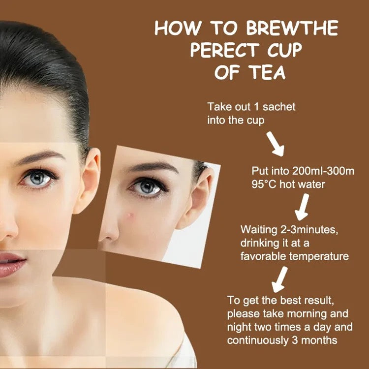 Acne Eraser Tea | Herbal Tea for Acne Cleanse and Blemish Elixir