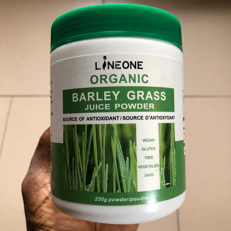 Organic Barley Grass Juice Powder (250g size, 114 servings)