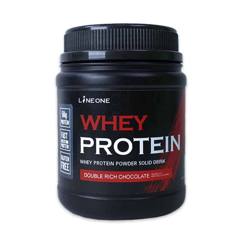 Whey Protein Powder (500g size, 56g protein, 0g sugar, 33 servings)