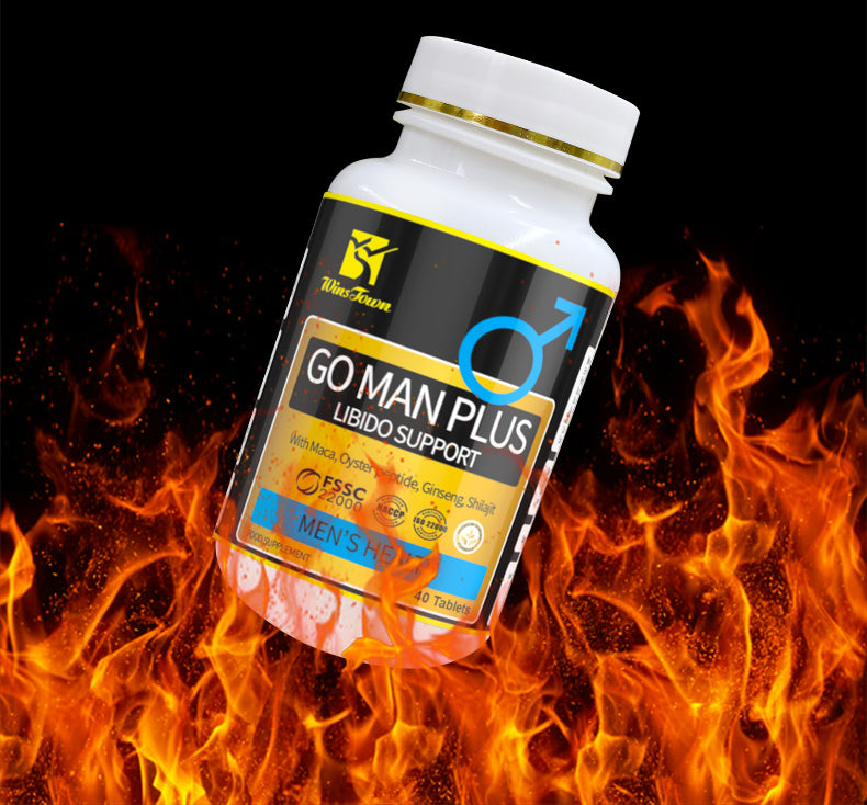 Go Man Plus Tablet | Dietary Supplement for Penis Enlargement, Stronger Erection, Libido and Sexual Enhancement