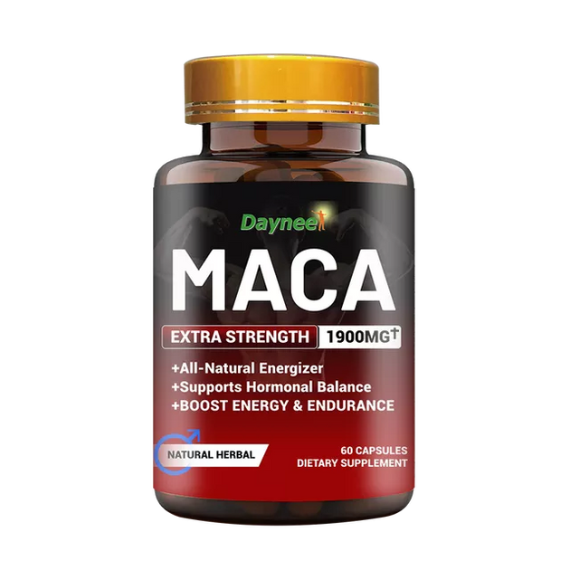 Maca Capsule for Men 1900MG Dietary Supplement for Man