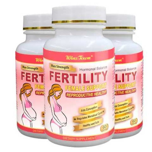 Female Fertility Tablet Dietary Supplement for Conception, Hormonal