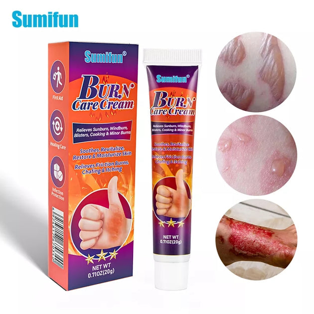 Burn Care Cream Herbal Cream for Burns, Scalds and Blisters Ginax Store