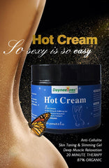 Hot Cream | Topical Cream for Burning Fats, Sweating, Anti-Cellulite and Skin Toning