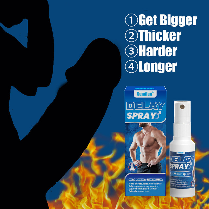 Sex Delay Spray for Men | Topical Spray for Longer Sex, Penis Enlargement, Stronger Erection, and Sexual Enhancement