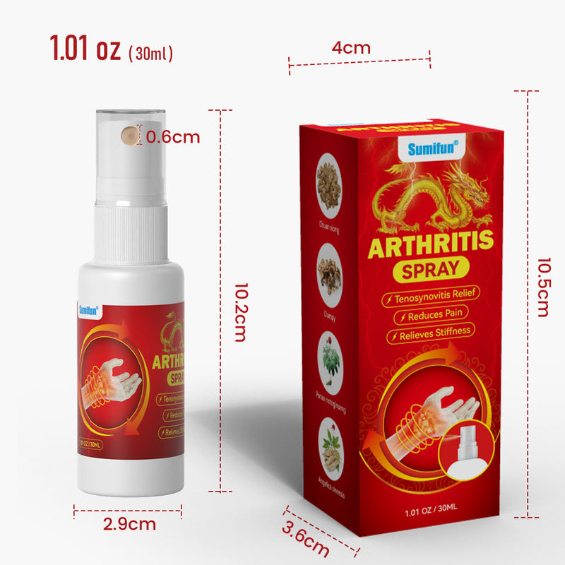 Arthritis Spray | Topical Spray for Bone & Joint Pains, Stiffness, Joint Swelling, and Arthritis