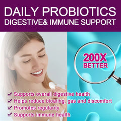 Probiotic Gummies (10 billion CFUs) | Dietary Supplement for Gut and Digestive Health