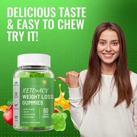 Keto + ACV Weight Loss Gummies | Dietary Supplement for Weight Management, Metabolism, Ketone Energy, and Focus