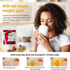 Curve Maca Plus Tea (150g) | Herbal Tea for Hips and Butt Enhancement