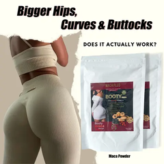 Booty Curve Maca Plus Powder (200g) | Dietary Supplement for Hips and Butt Enhancement