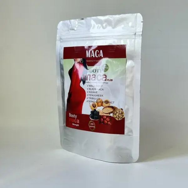 Booty Maca Plus Powder (200g) | Dietary Supplement for Hips and Butt Enhancement
