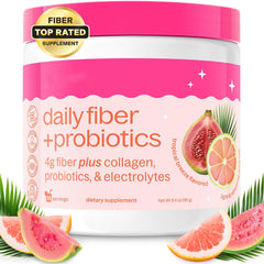 Daily Fiber + Probiotics Powder with Collagen and Electrolytes