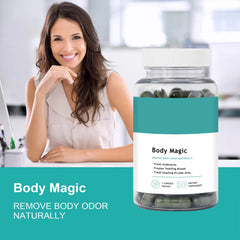 Body Magic Capsules (30 capsules) | Dietary Supplement for Body Odor, Bad Breath, and Smelly Private Parts