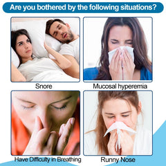 Nasal Strips (6 patches) | Nasal Strips for Snoring, Better Sleep, Nasal Congestion, Rhinitis, and Runny Nose