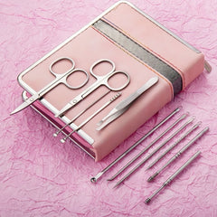 26-Piece Manicure and Pedicure Set with Travel Case | Stainless Steel Nail Clippers Kit