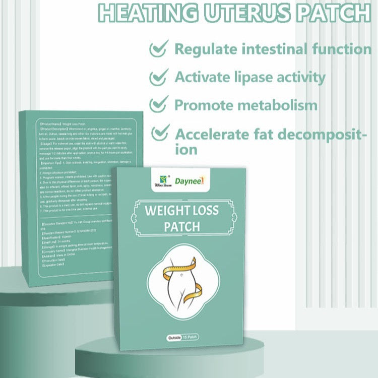 Weight Loss Patch (15 patches) | Medicated Patch for Weight Loss, Intestinal Function, Metabolism, and Fat Burn