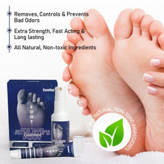 Athlete’s Foot Treatment Pack | Topical Remedy for Athlete’s Foot, Foot Odor, Foot Molt, Itchy Feet, Rotten Feet, and Blisters Feet