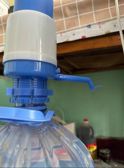 Manual Water Dispenser Pump (Has Large water output and Stop Valve)