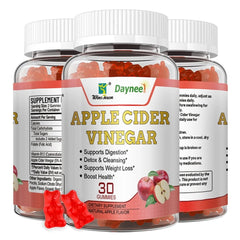 Apple Cider Vinegar Gummies (30 gummies) | Dietary Supplement for Detox, Digestion, and Weight Loss