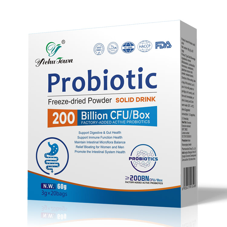 Probiotic Powder (200 Billion CFUs) | Dietary Supplement for Bloating, Digestive Health, Metabolism, and Gastrointestinal Health