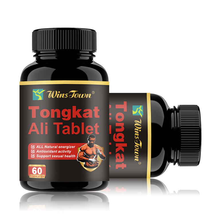 Tongkat Ali (Longjack) Tablet with Panax Ginseng, Maca, and Tribulus Terrestris | Dietary Supplement for Energy and Sexual Health