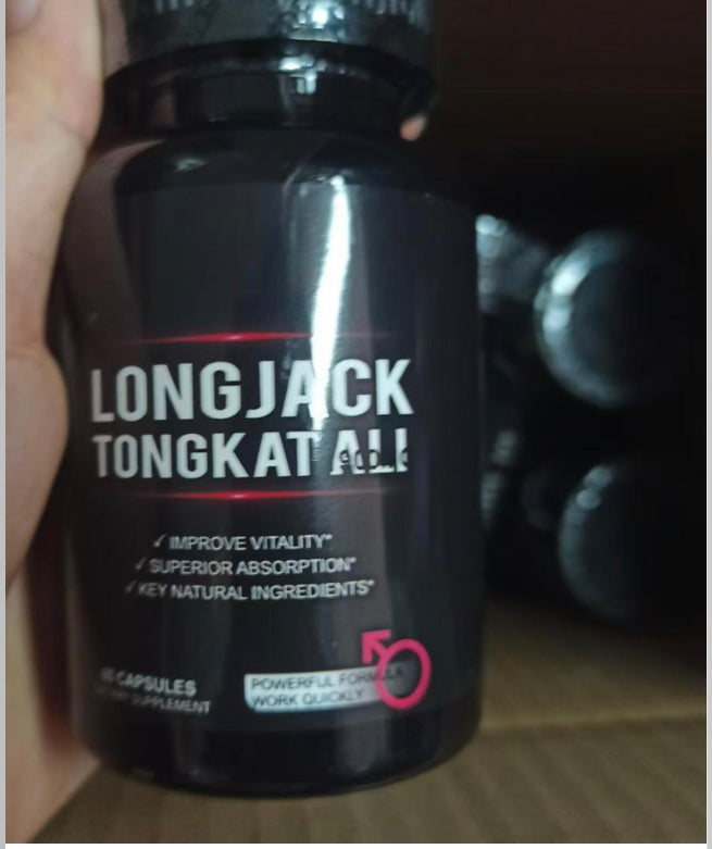 Longjack (Tongkat Ali) Capsules | Dietary Supplement for Testosterone, Libido, Erectile Dysfunction, Energy, and Sexual Performance