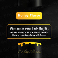 Pure Himalayan Shilajit Honey Sticks with Fulvic Acid and Saffron (30 sticks)