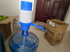 Manual Water Dispenser Pump (Has Large water output and Stop Valve)