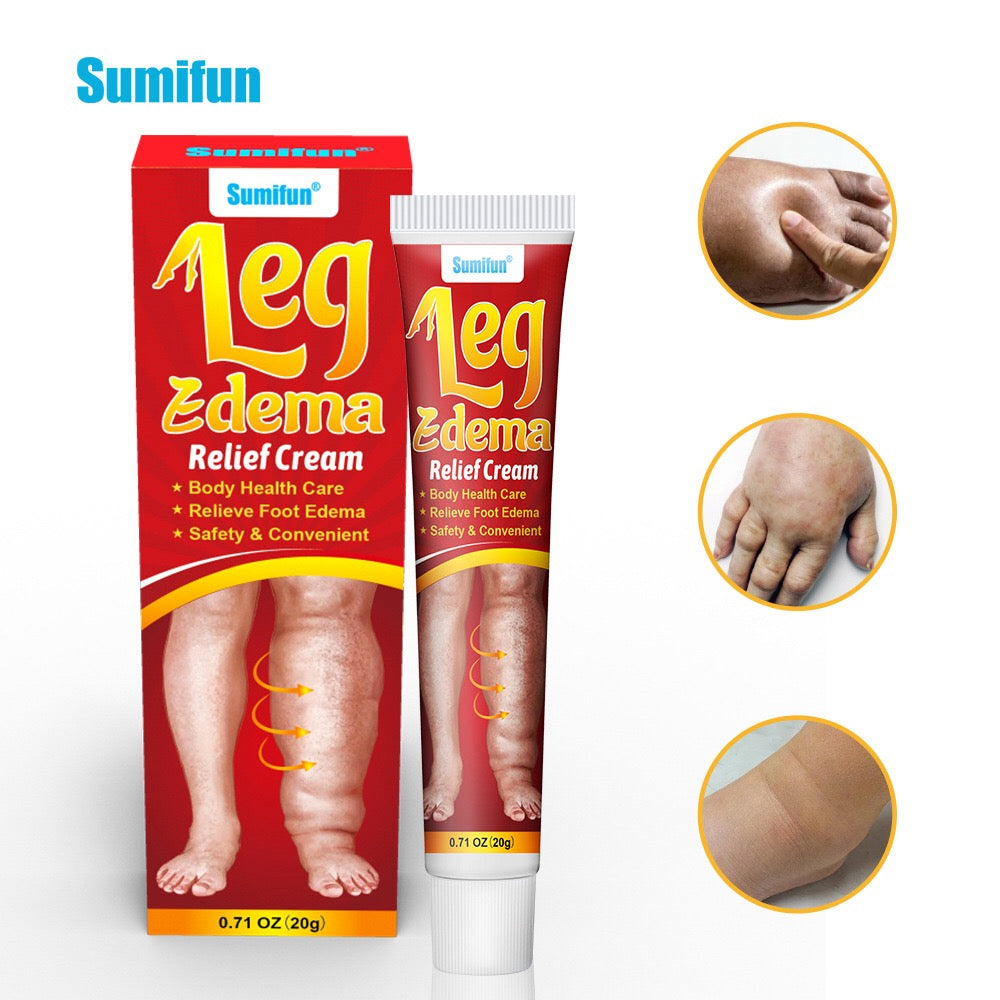 Leg Edema Relief Cream Topical Cream for Foot Edema Ginax Store