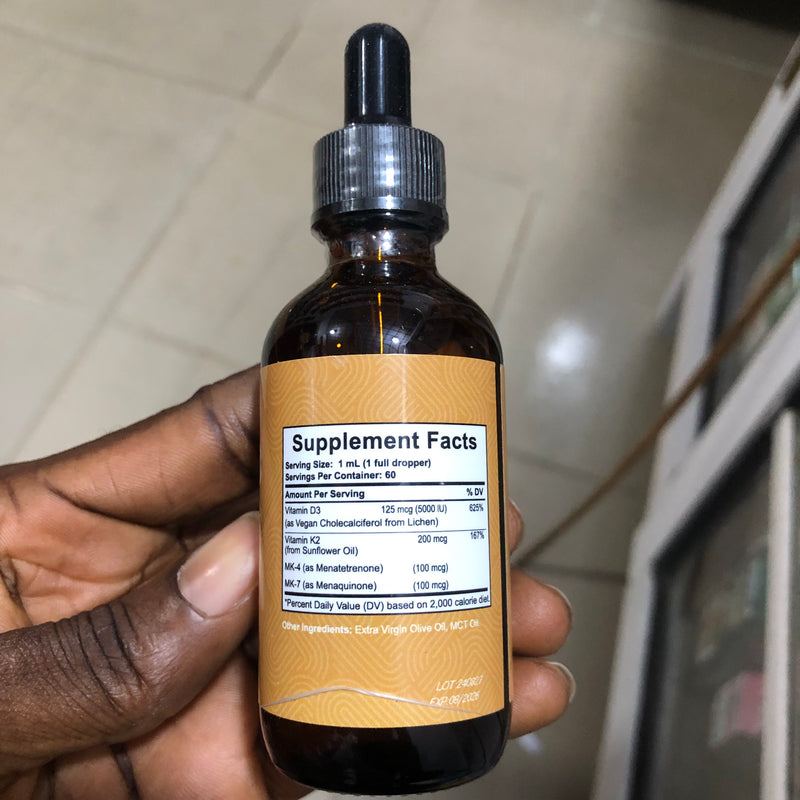 GINAX Vitamin K2 + D3 Drops