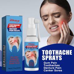 SOUTH MOON Toothache Sprays | Medicated Spray for Gum Pain, Toothaches, Denture Pain, and Canker Sores