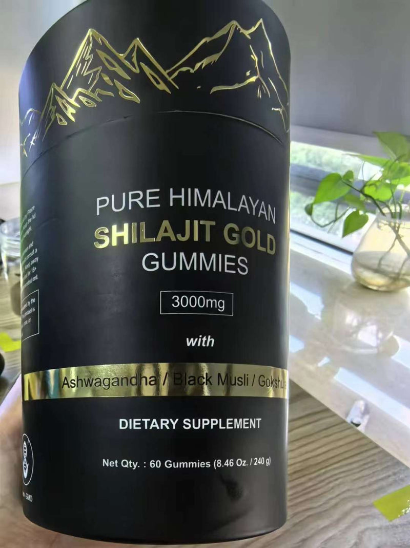 Pure Himalayan Shilajit Gold Gummies (3000mg)