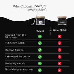 Pure Himalayan Shilajit Resin with Fulvic Acid (30 grams)