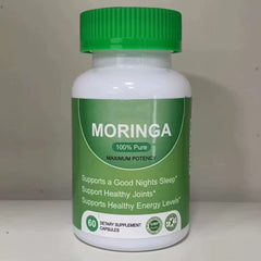 Moringa Capsule (800mg) | Dietary Supplement for Digestion, Bone & Joint, Sleep, Immunity, Energy, Skin, and Cognition