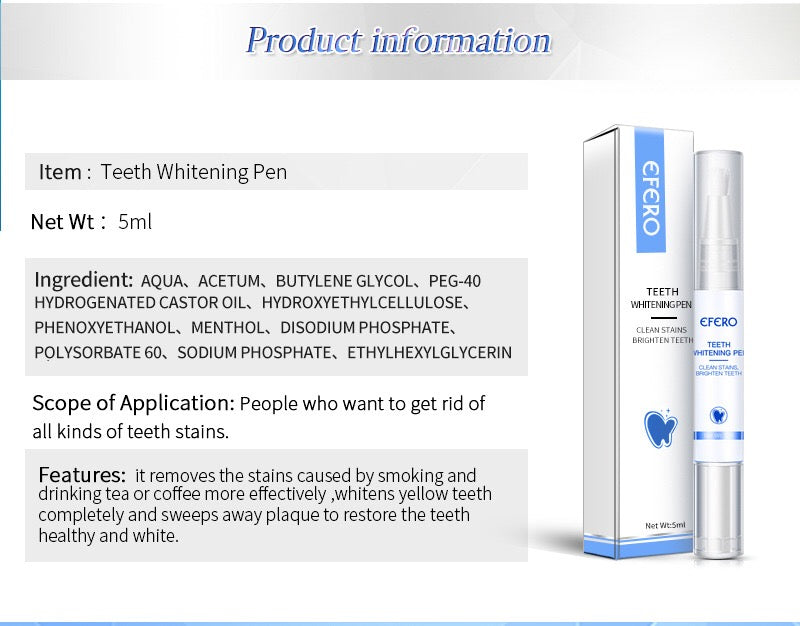 EFERO Teeth Whitening Pen