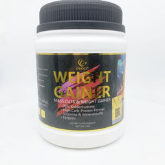 DUOZI Weight Gainer Powder with Whey Protein, Soybean, and Creatine (518g size, 21g protein, 5g glutamine)