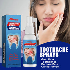 SOUTH MOON Toothache Sprays | Medicated Spray for Gum Pain, Toothaches, Denture Pain, and Canker Sores