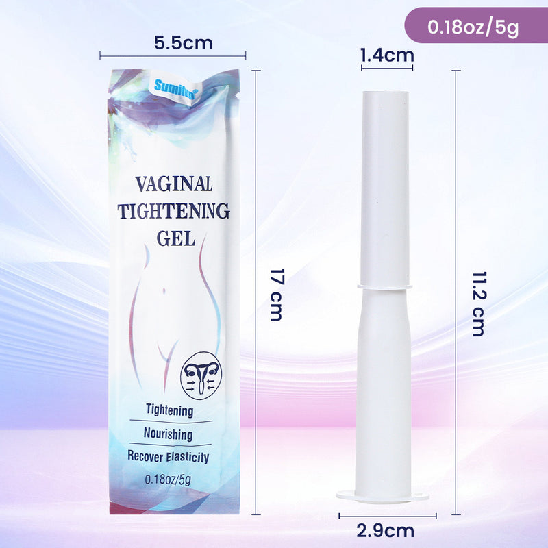 Vaginal Tightening Gel Pack (5 pieces) | Medicated Gel for Vaginal Elasticity, Dryness, Itching, Laxity and Odour