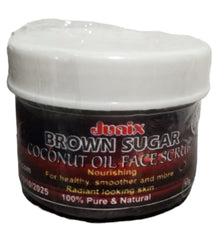 Brown Sugar Face Scrub with Coconut Oil (50g)
