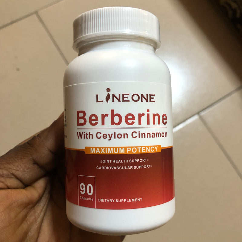 Berberine Capsules with Ceylon Cinnamon and Gymnema Sylvestre (90 Capsules) | Dietary Supplement for Blood Sugar, Cardiovascular, Digestion, and Weight Management