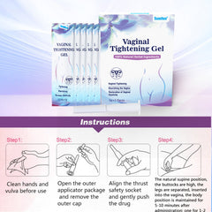 Vaginal Tightening Gel Pack (5 pieces) | Medicated Gel for Vaginal Elasticity, Dryness, Itching, Laxity and Odour