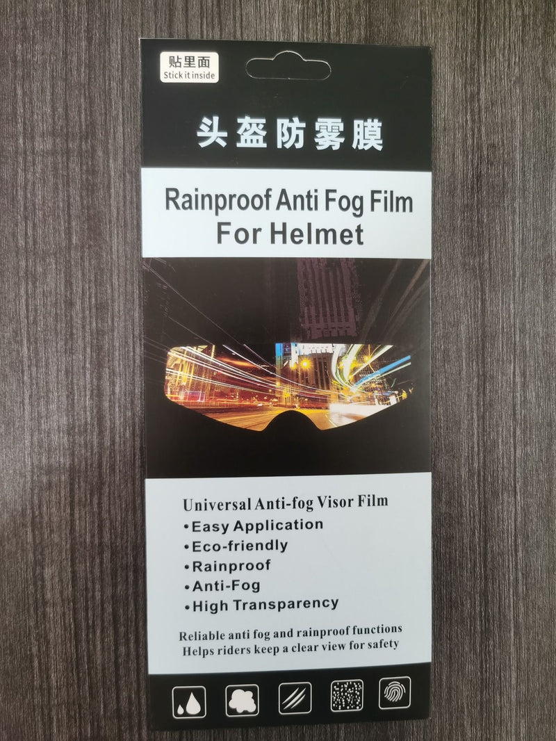 Anti-Fogging Film for Helmet