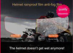 Anti-Raining Film for Helmet