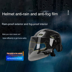 Anti-Fogging and Anti-Raining Films for Helmet