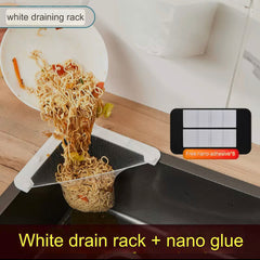 Kitchen Sink Draining Rack (with 1 Draining Net) | Disposable Kitchen Sink Filter